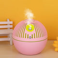 Wood Grain Humidifier Wood Grain Aroma Diffuser 7 Color Light Hollow Essential Oil